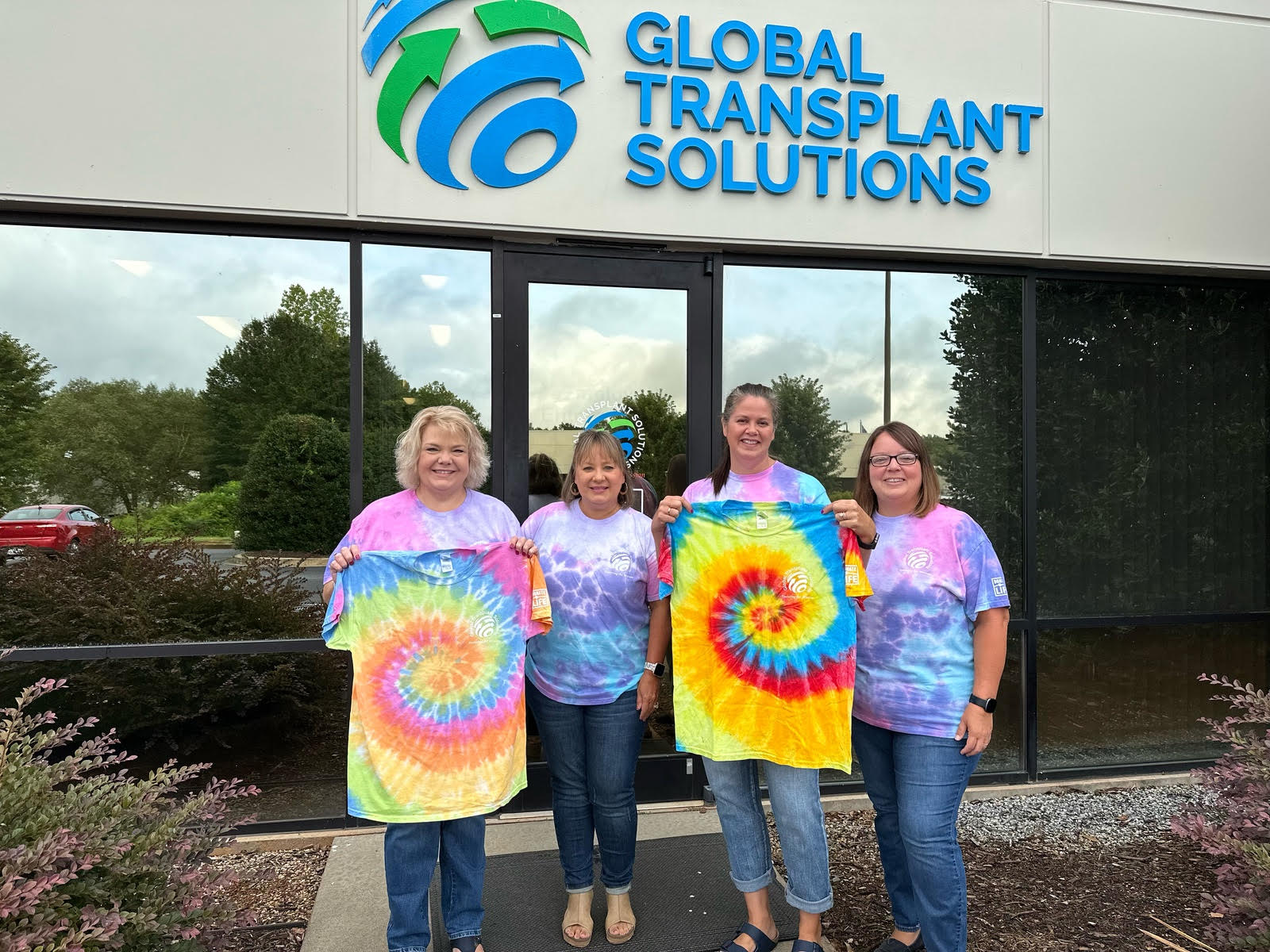 Global Transplant Solutions gets RETRO with Our Newest Shirts!
